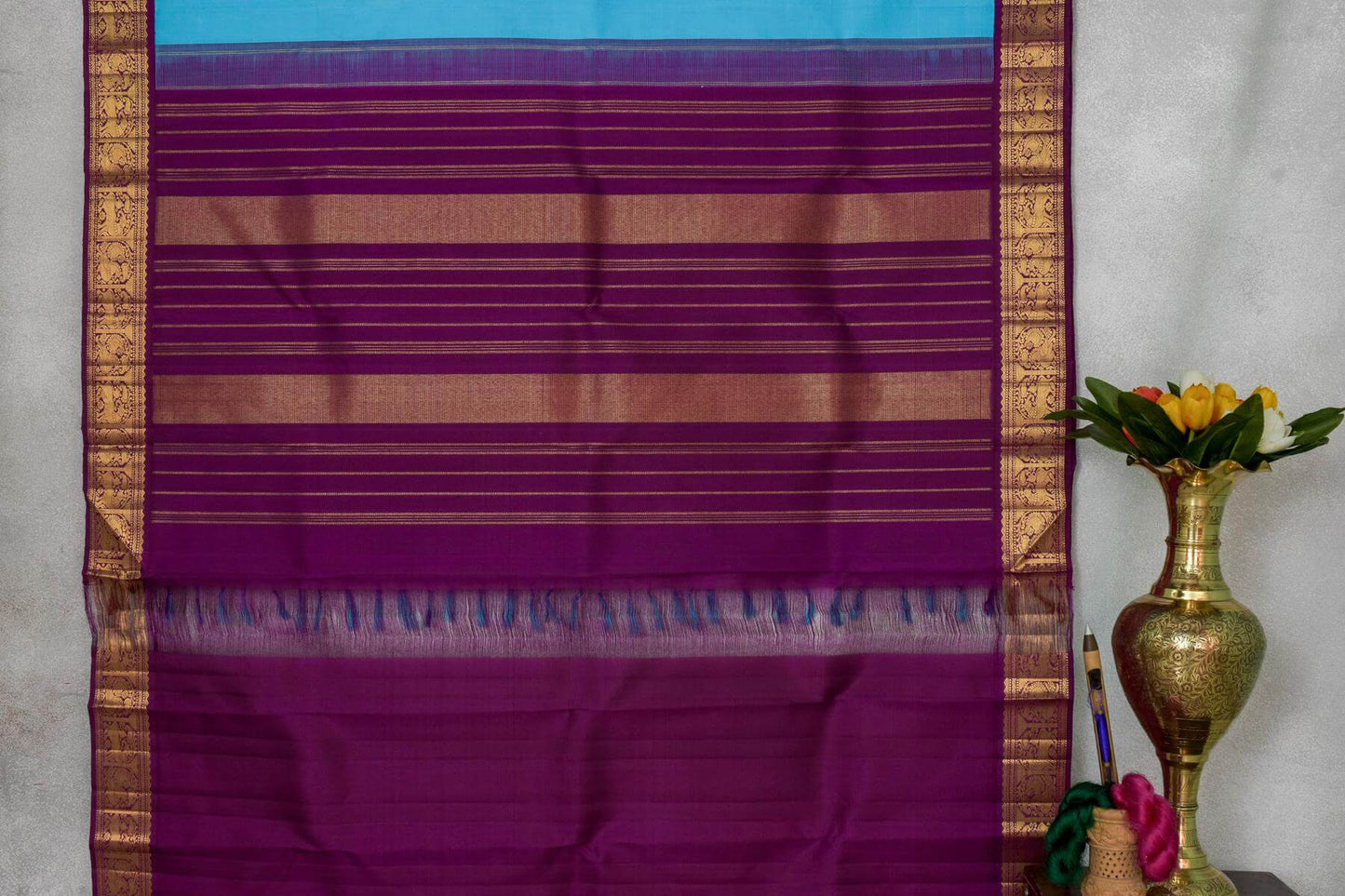 Kanjivaram silk saree SS4113