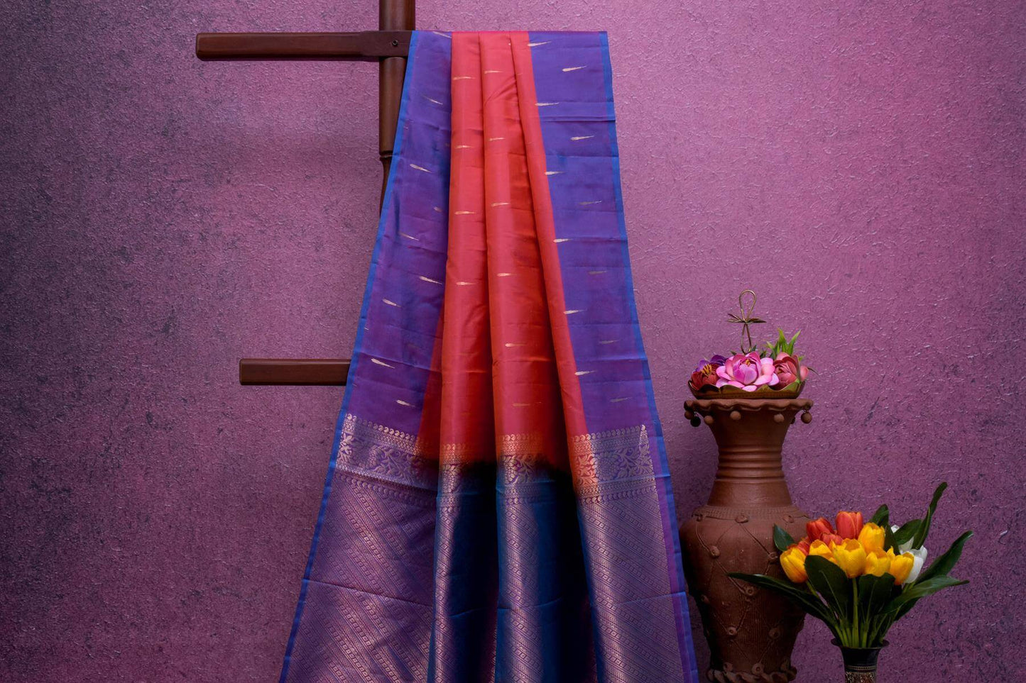 Light Weight Kanjivaram Silk Saree SS4686