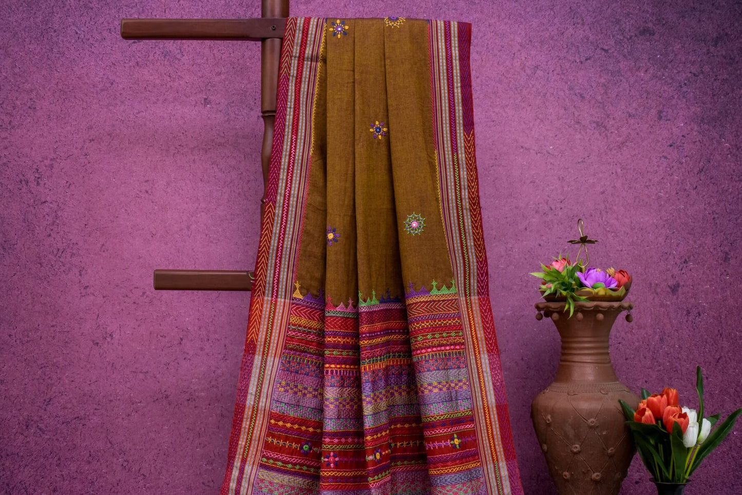 Cotton saree SH015