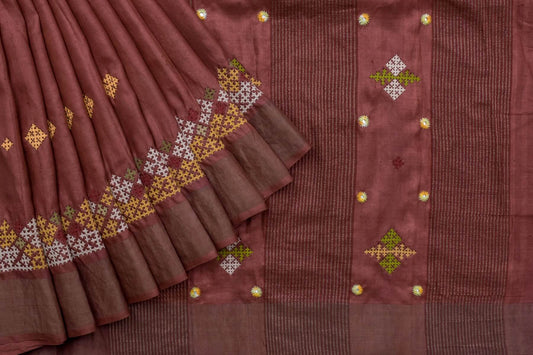 Tussar silk saree SH001