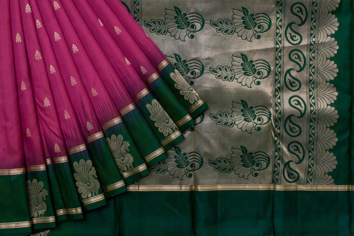 Pink Kanjivaram Silk Saree SS4678