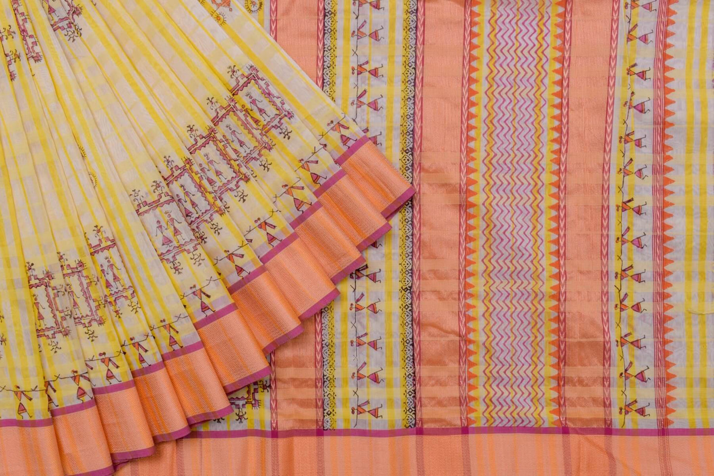 Maheshwari silk cotton saree SH010