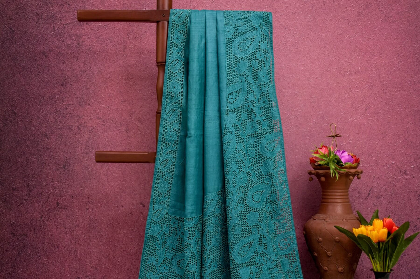 Tussar silk saree SH020