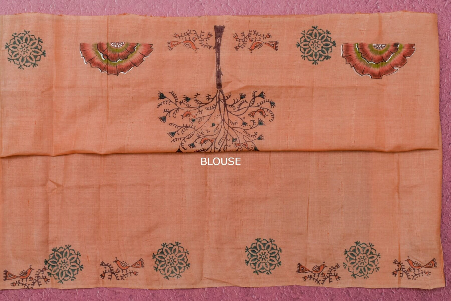 Tussar silk saree SH025