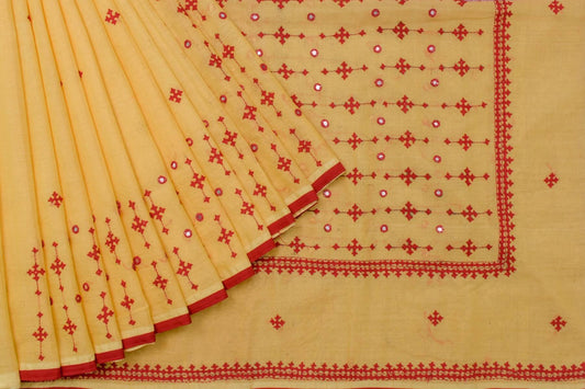 Tussar cotton saree SH024