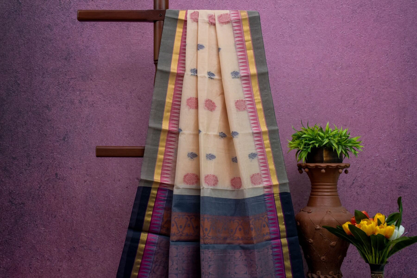 Kora Silk Cotton Saree SS4794