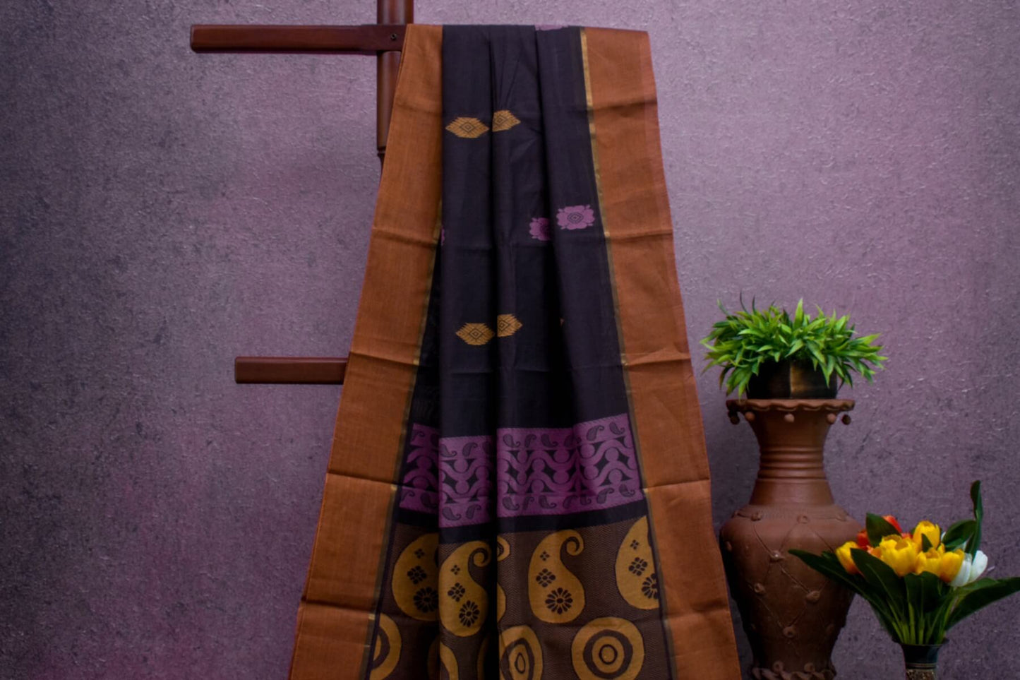 Kora Silk Cotton Saree SS4797