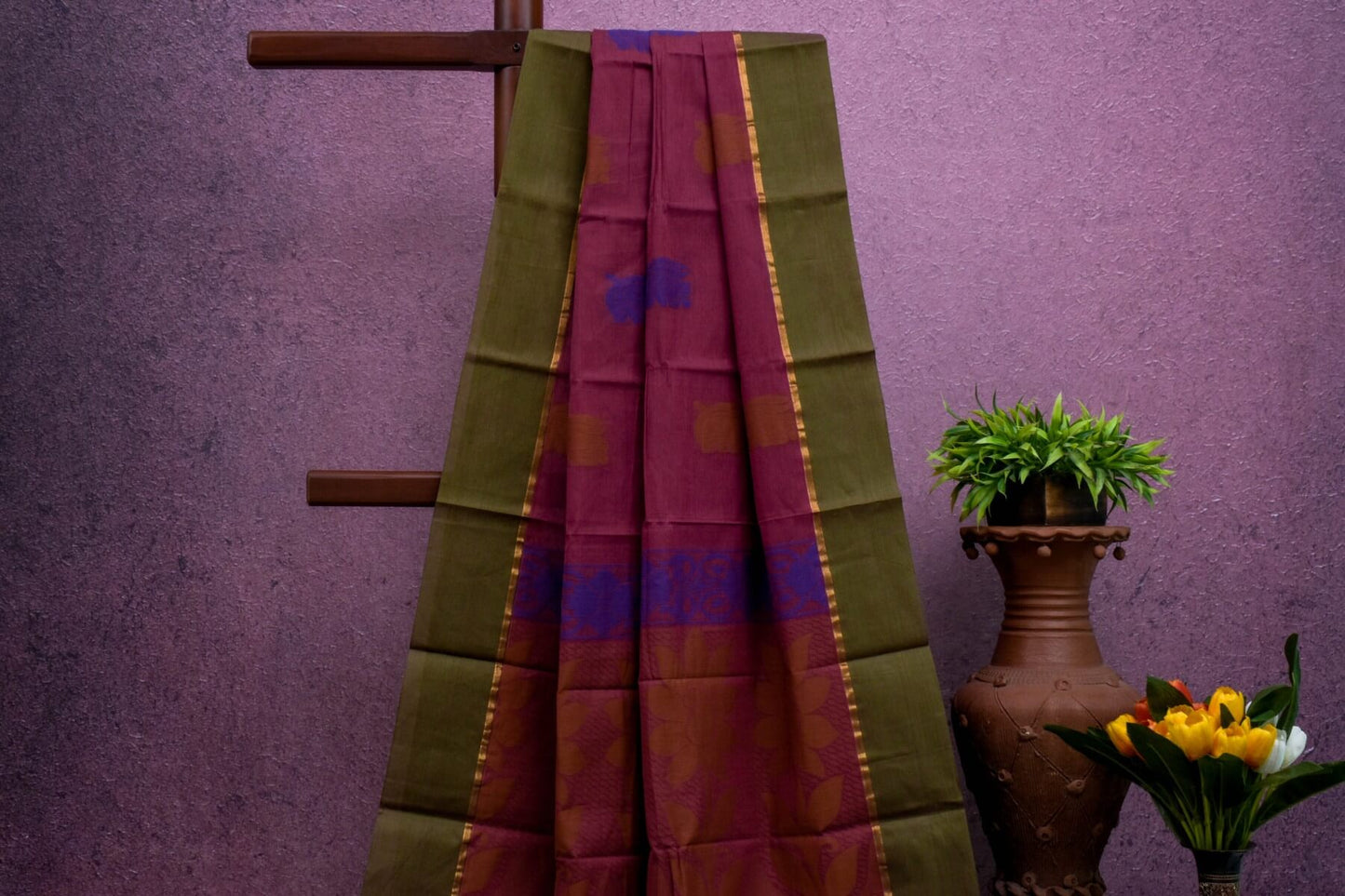 Kora Silk Cotton Saree SS4801