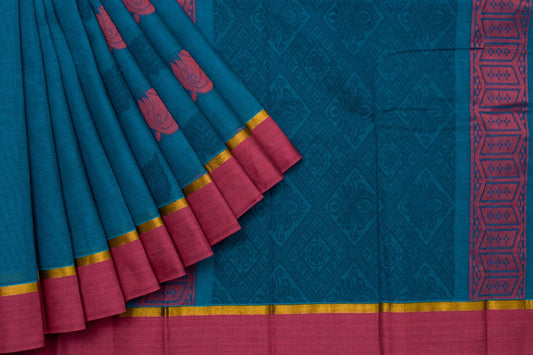 Kora Silk Cotton Saree SS4790