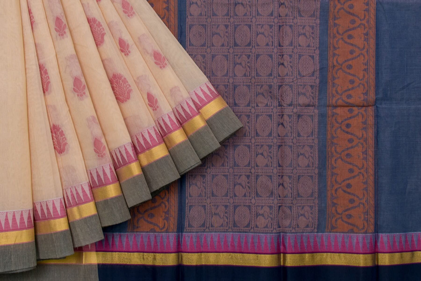 Kora Silk Cotton Saree SS4794