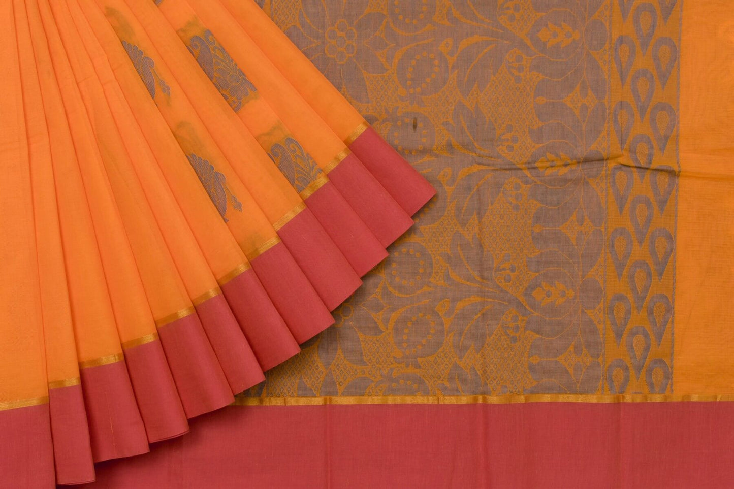 Kora Silk Cotton Saree SS4798