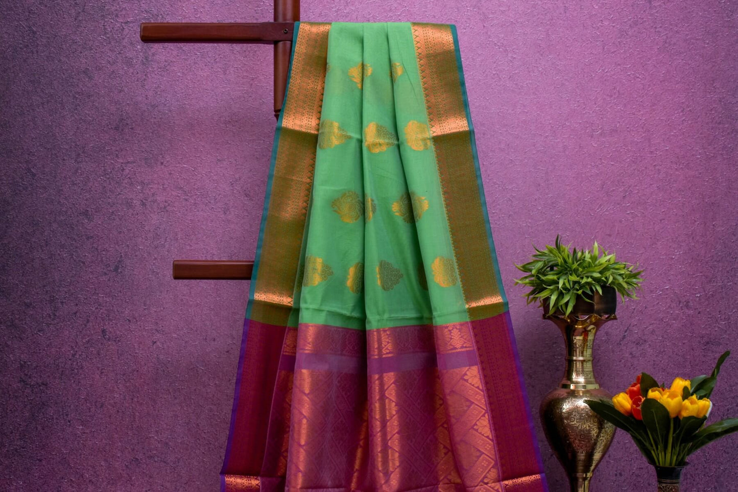 Kora Silk Cotton Saree SS4803