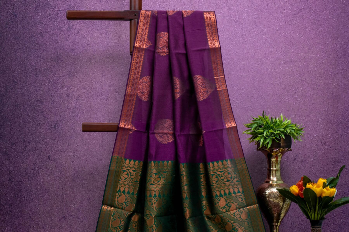 Kora Silk Cotton Saree SS4804