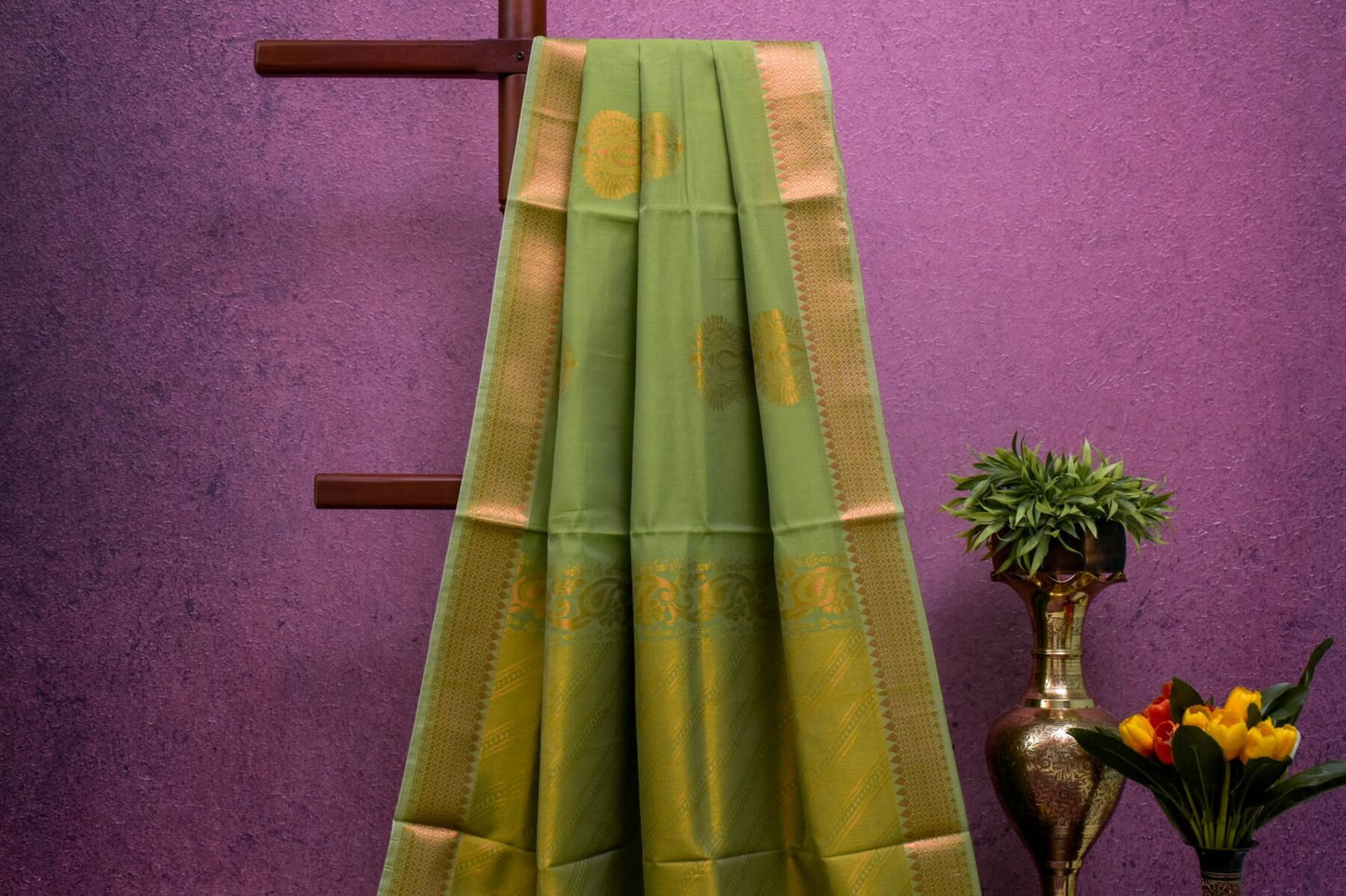 Kora Silk Cotton Saree SS4809