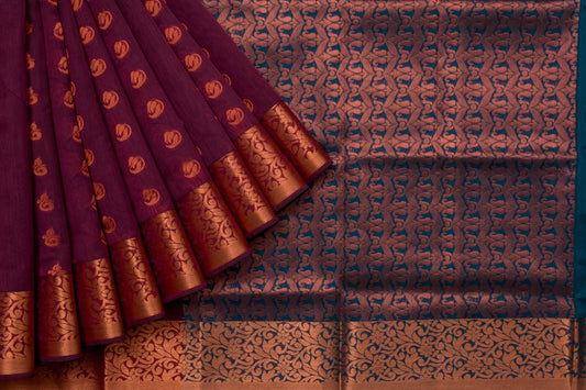 Kora Silk Cotton Saree SS4802