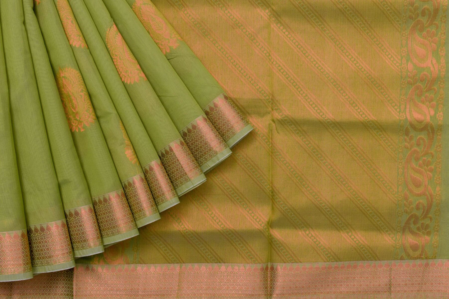 Kora Silk Cotton Saree SS4809