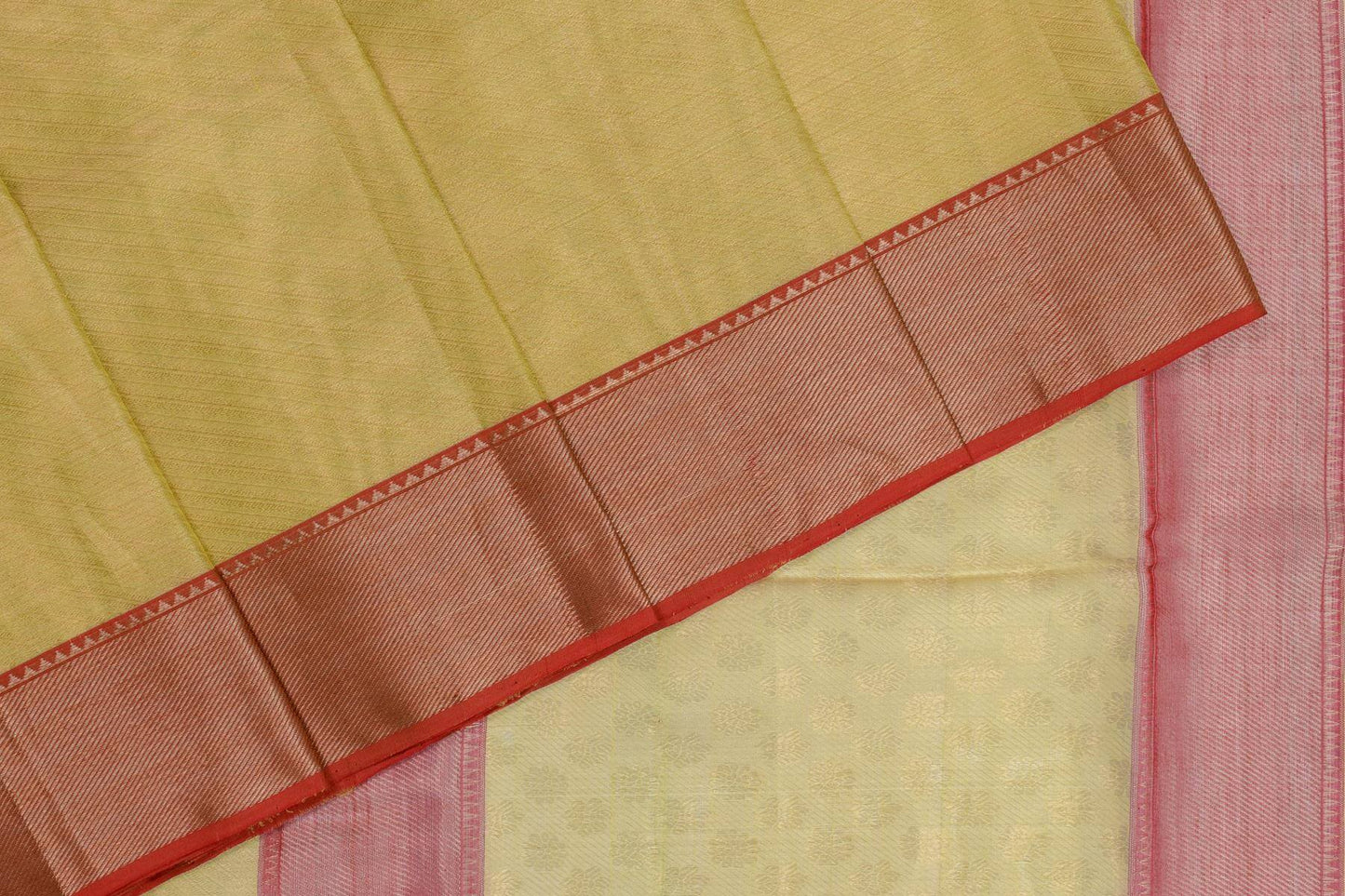 Chanderi Silk Cotton Tissue Saree RB115