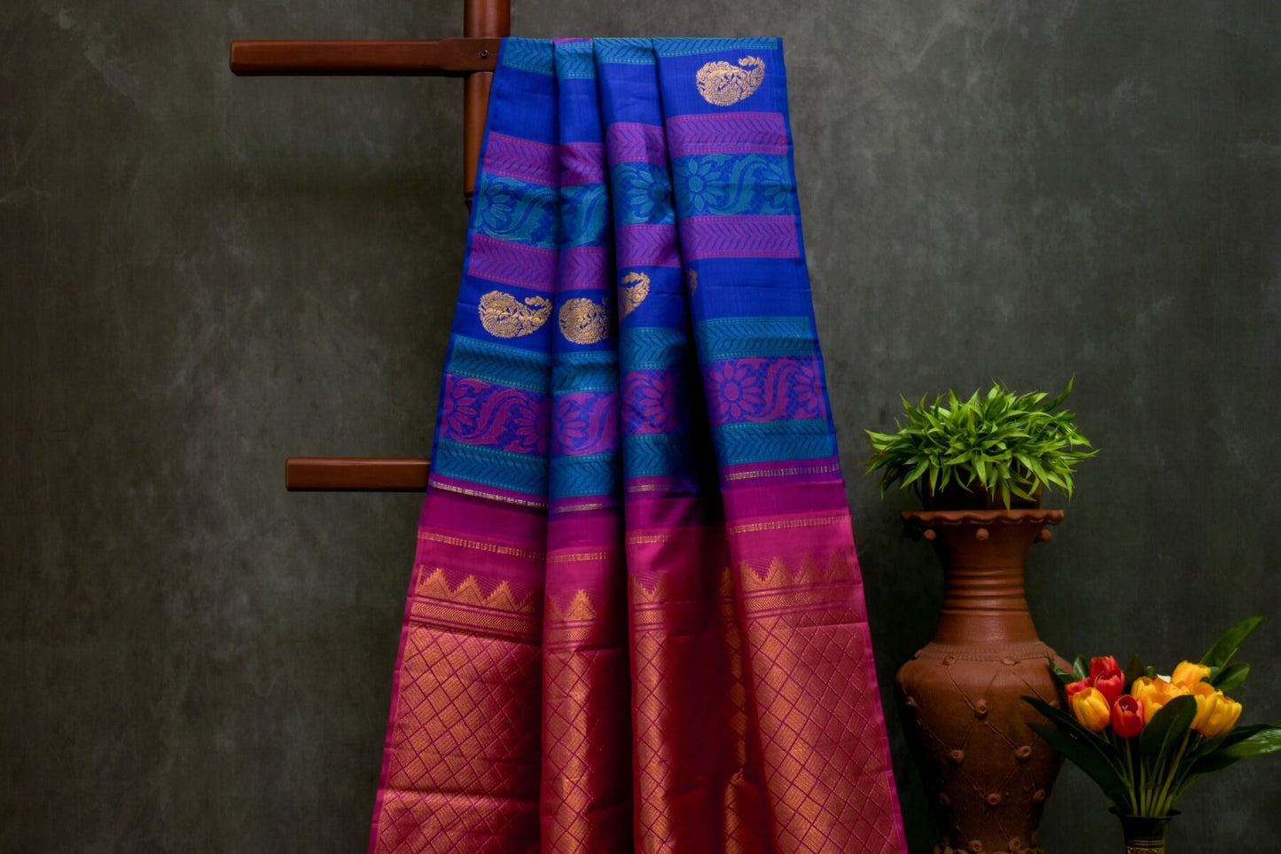 Kanjivaram Silk Saree SS4820