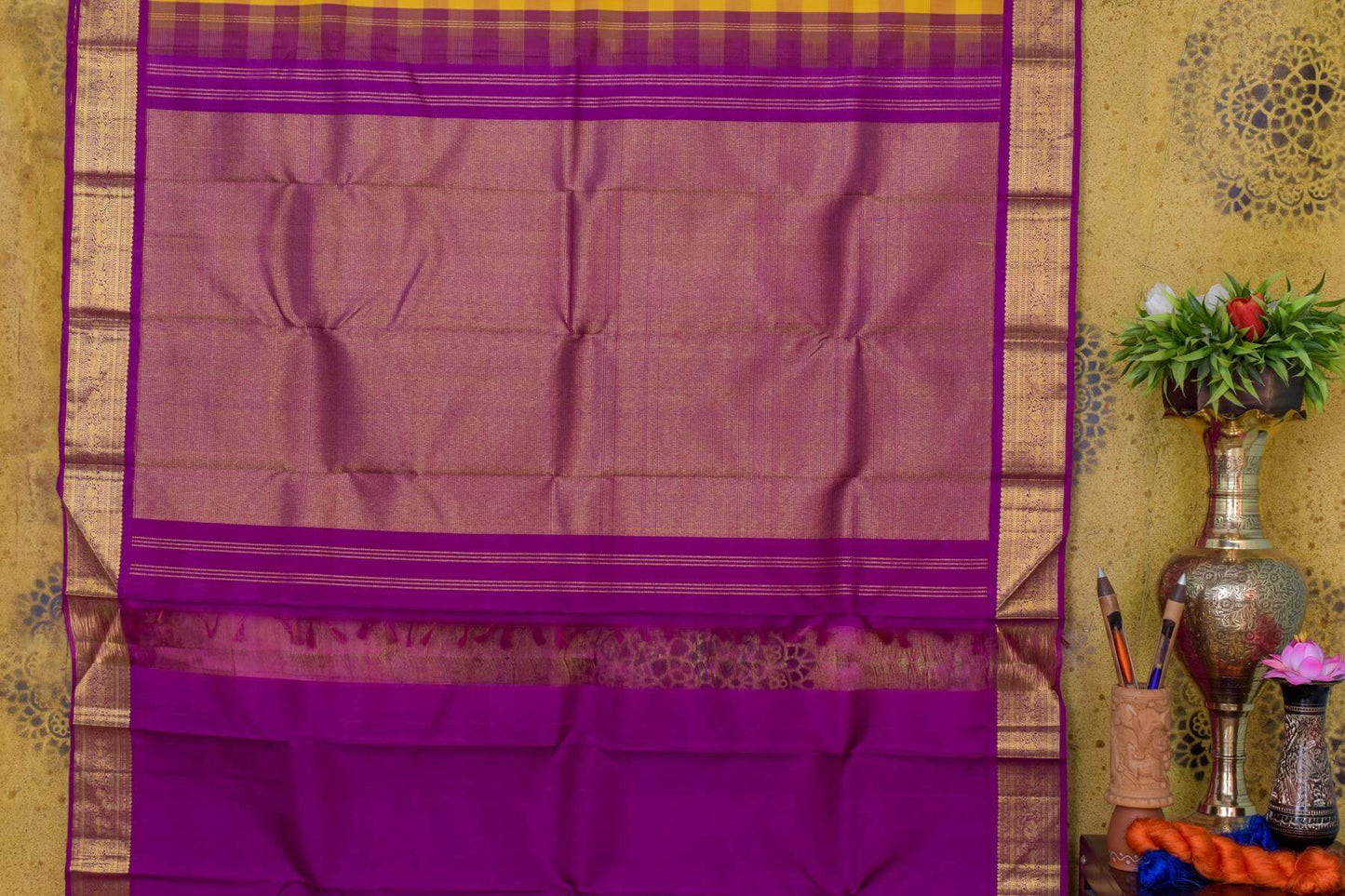 Kanjivaram silk saree SS4212