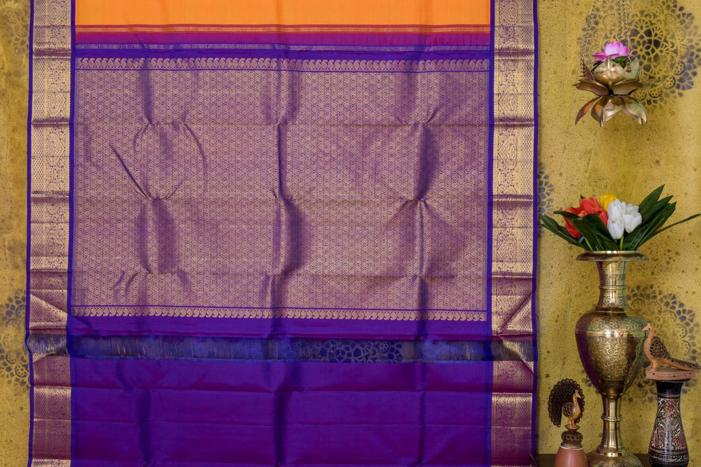 Kanjivaram silk saree SS4237