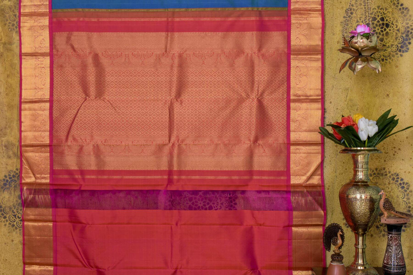 Kanjivaram silk saree SS4240