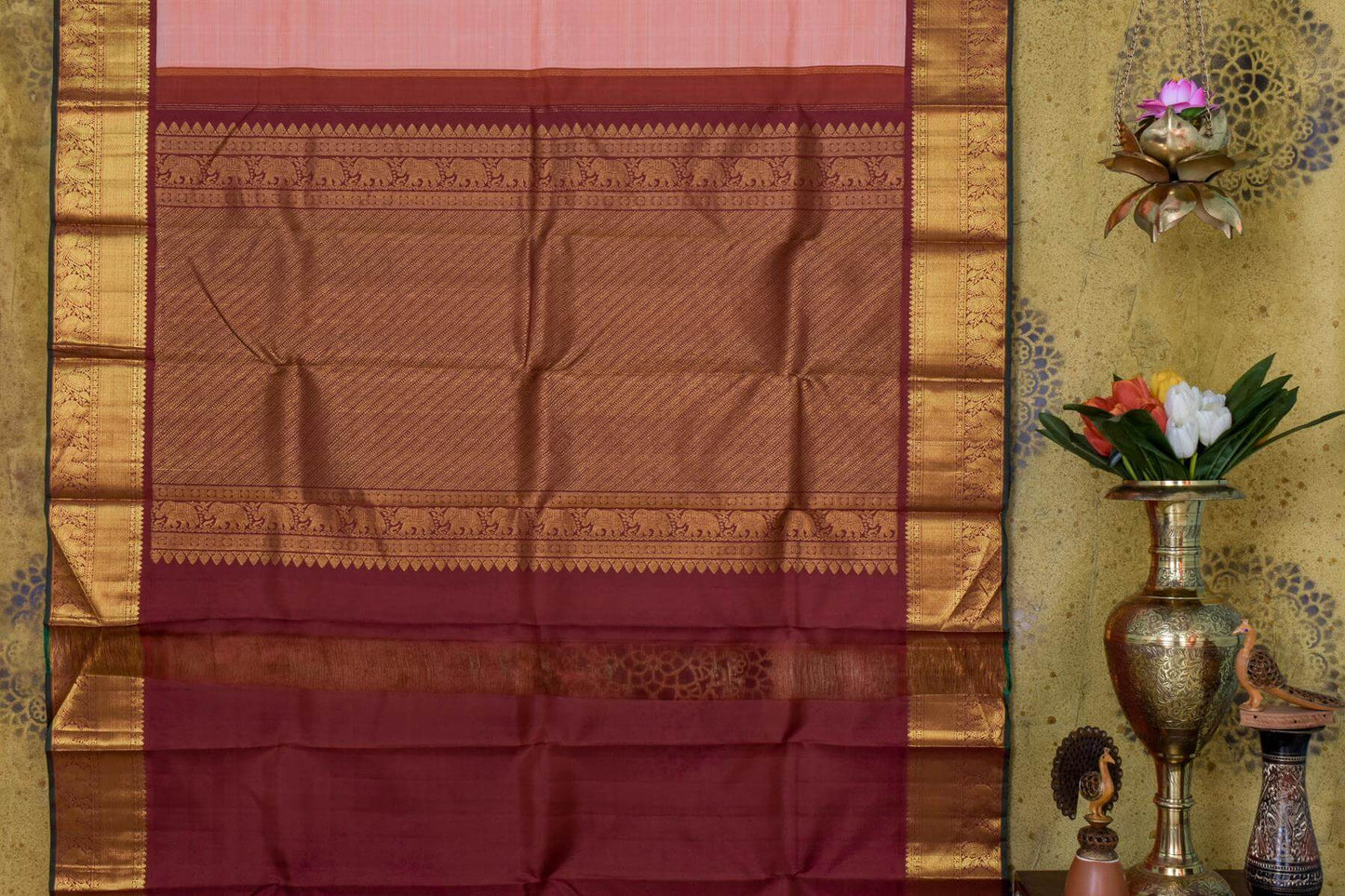 Kanjivaram silk saree SS4245