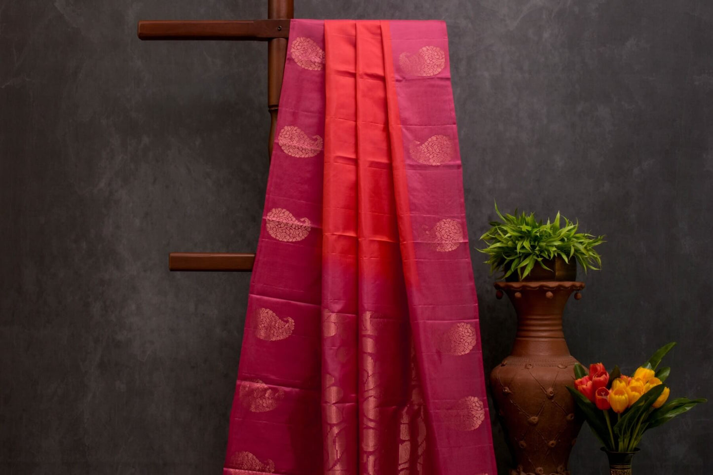 Light Weight Kanjivaram Silk Saree AC1456