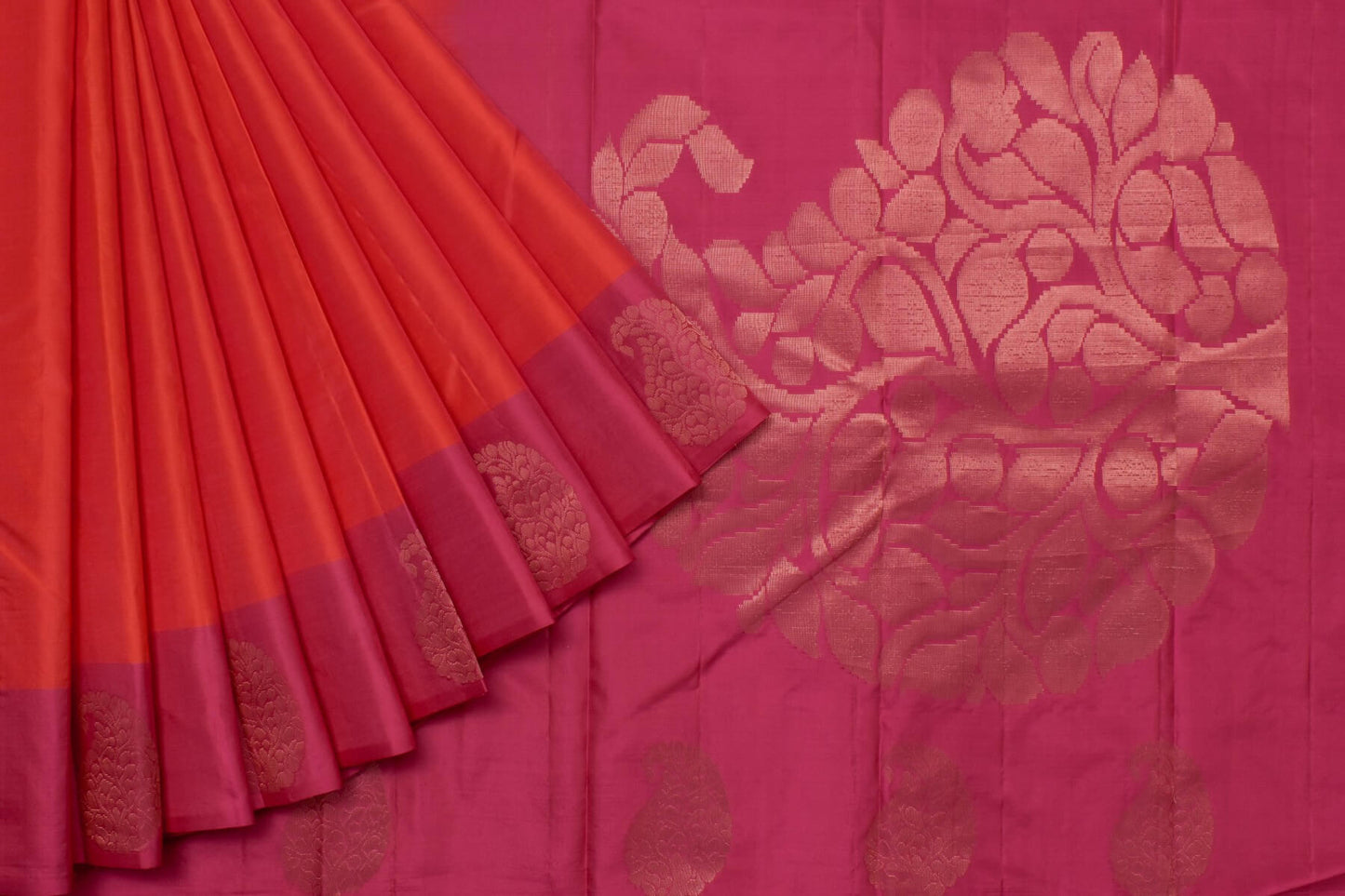 Light Weight Kanjivaram Silk Saree AC1456