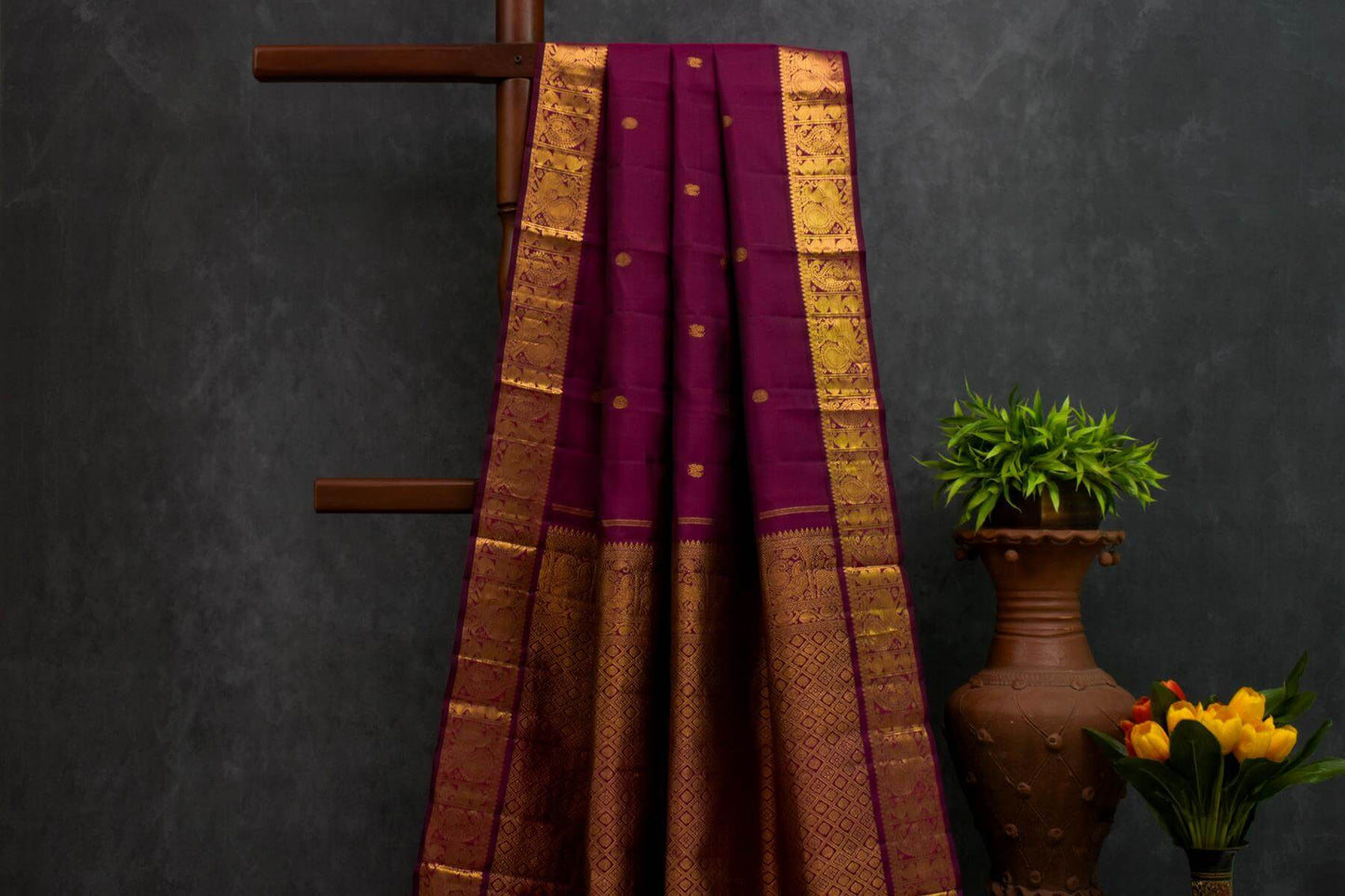 Kanjivaram Silk Saree SS4843