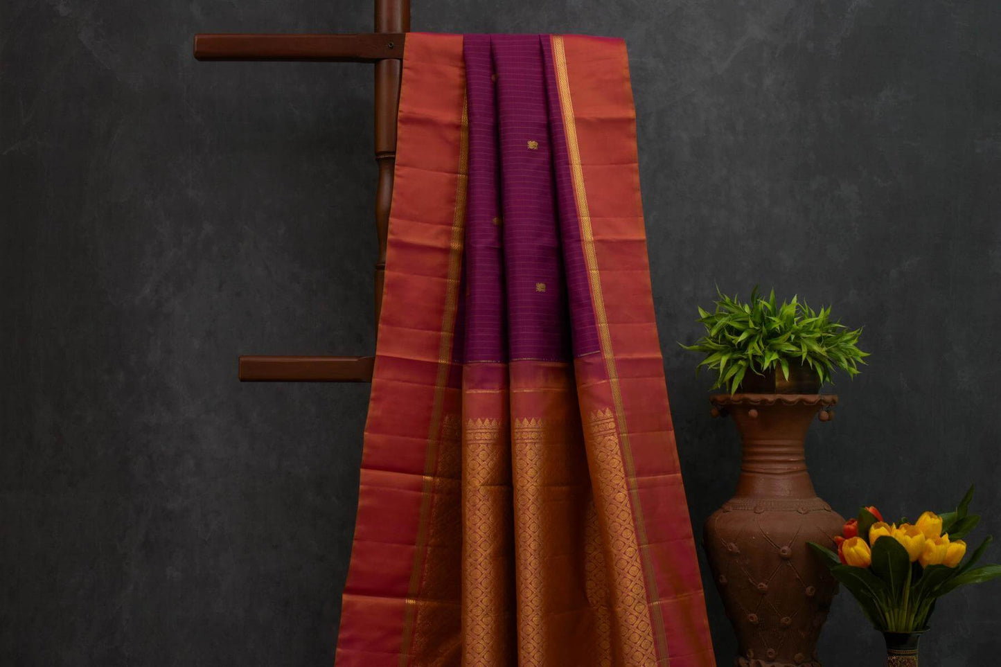 Kanjivaram Silk Saree SS4846