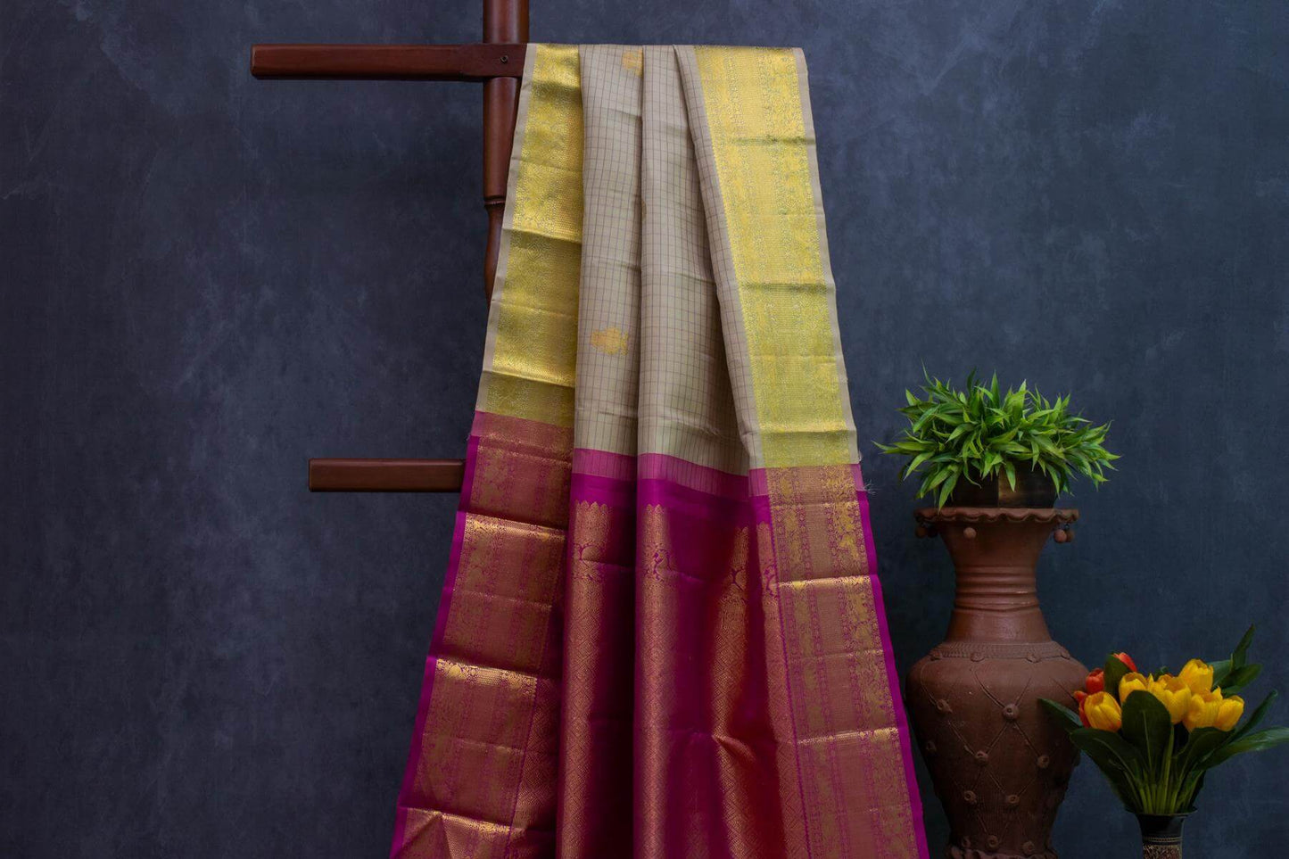 Kanjivaram Silk Saree SS4849