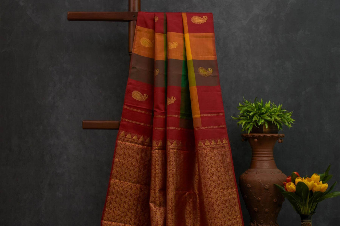 Kanjivaram Silk Saree SS4851