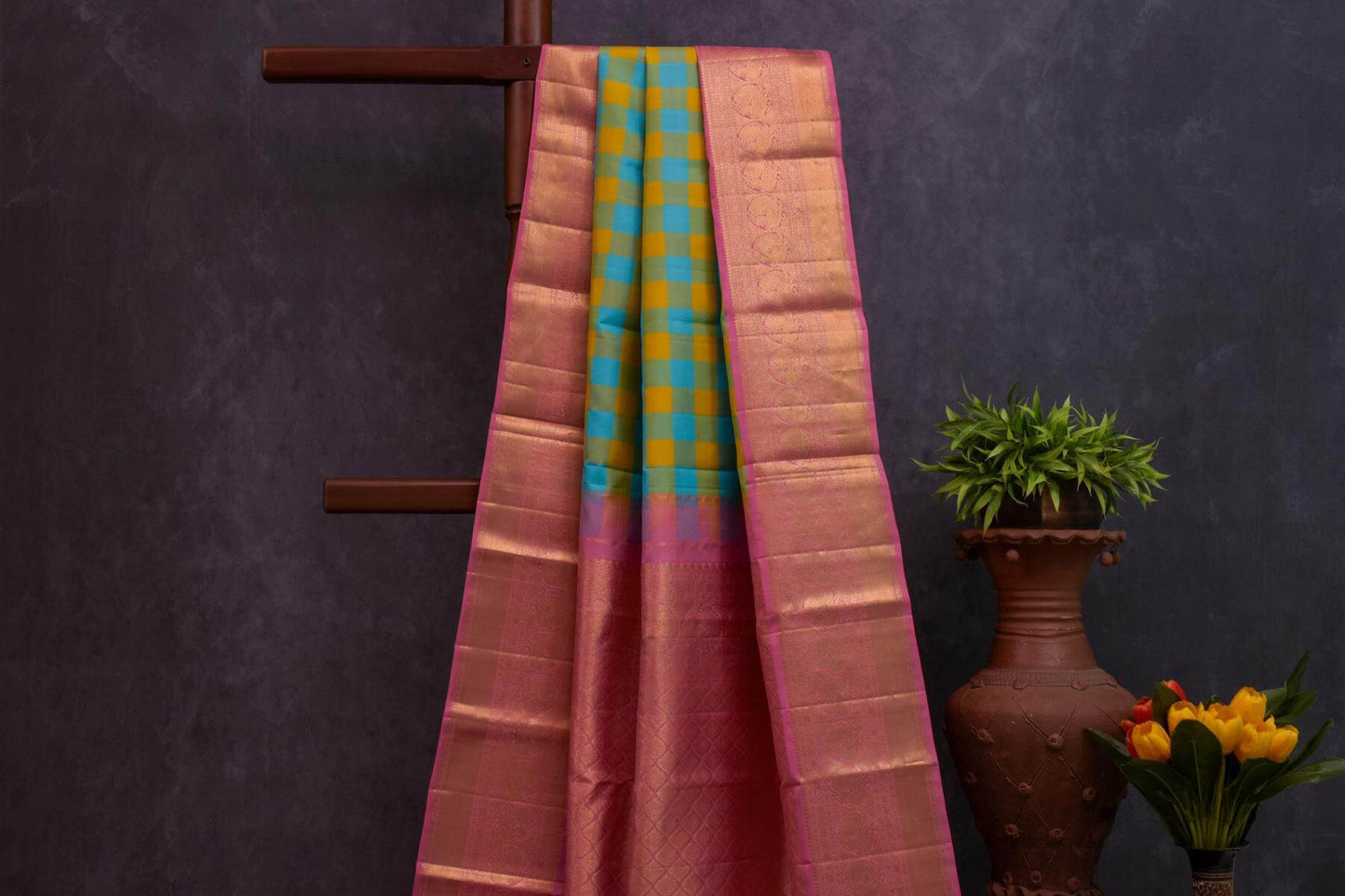 Kanjivaram Silk Saree SS4852