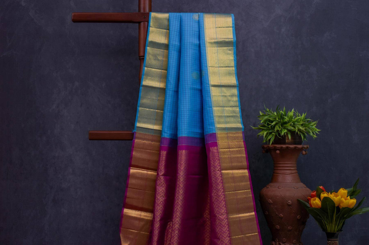 Kanjivaram Silk Saree SS4853