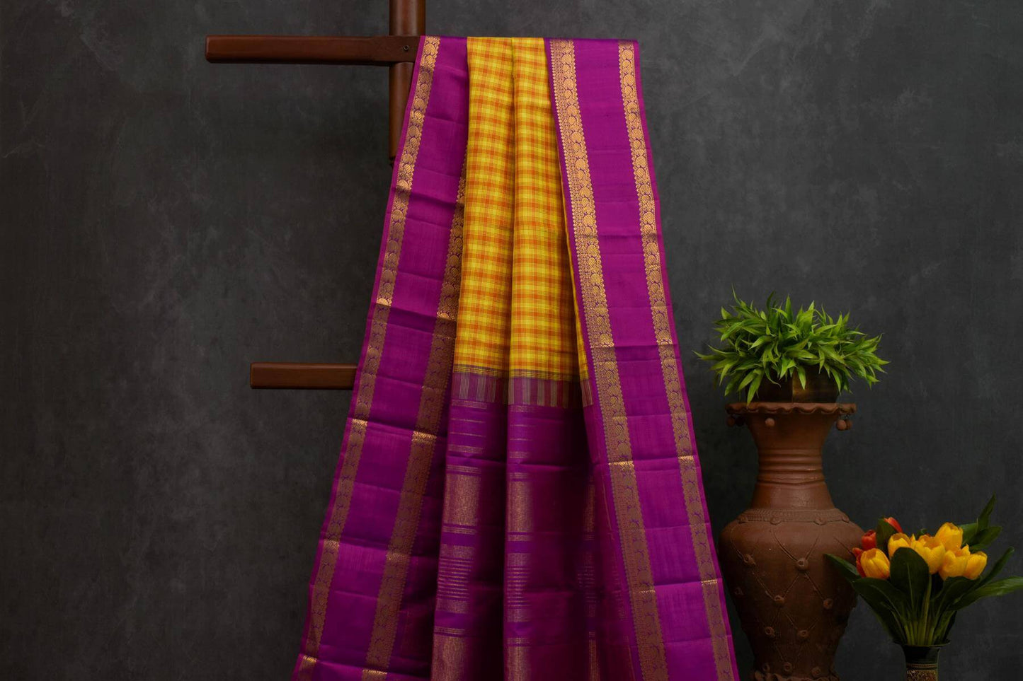 Kanjivaram Silk Saree SS4855