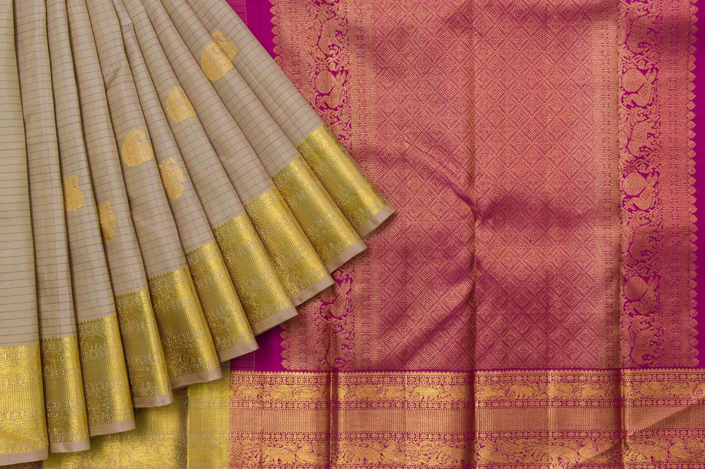 Kanjivaram Silk Saree SS4849