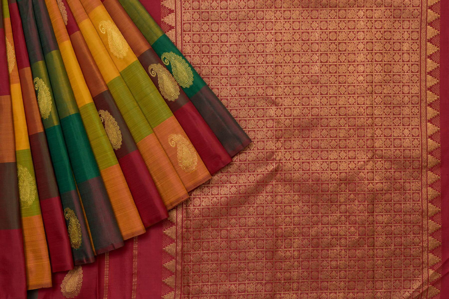 Kanjivaram Silk Saree SS4851