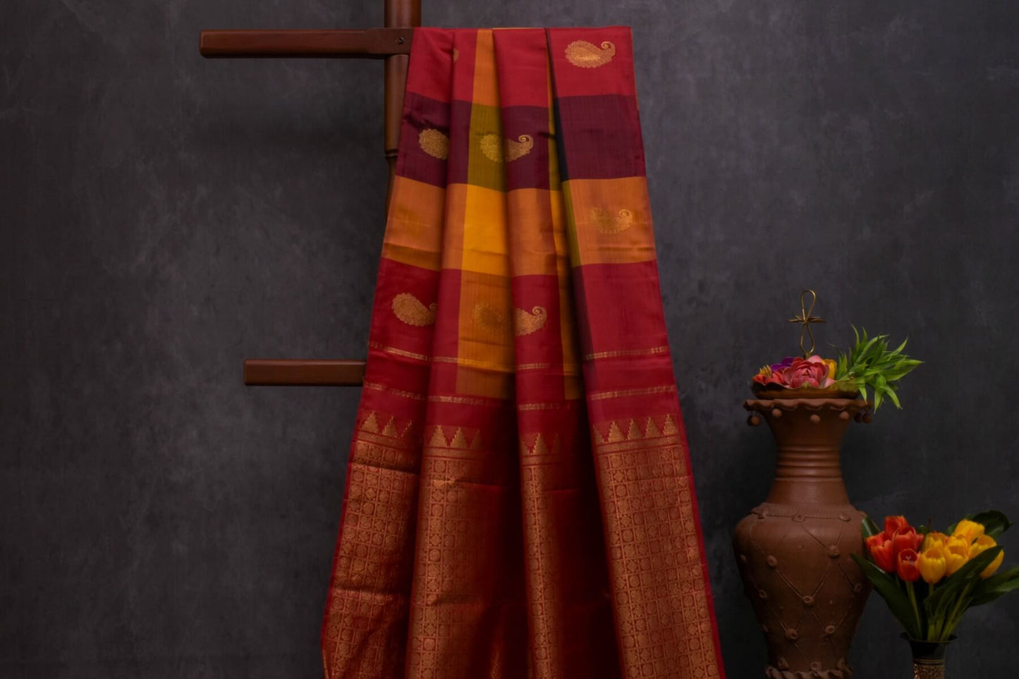 Kanjivaram Silk Saree SS4869