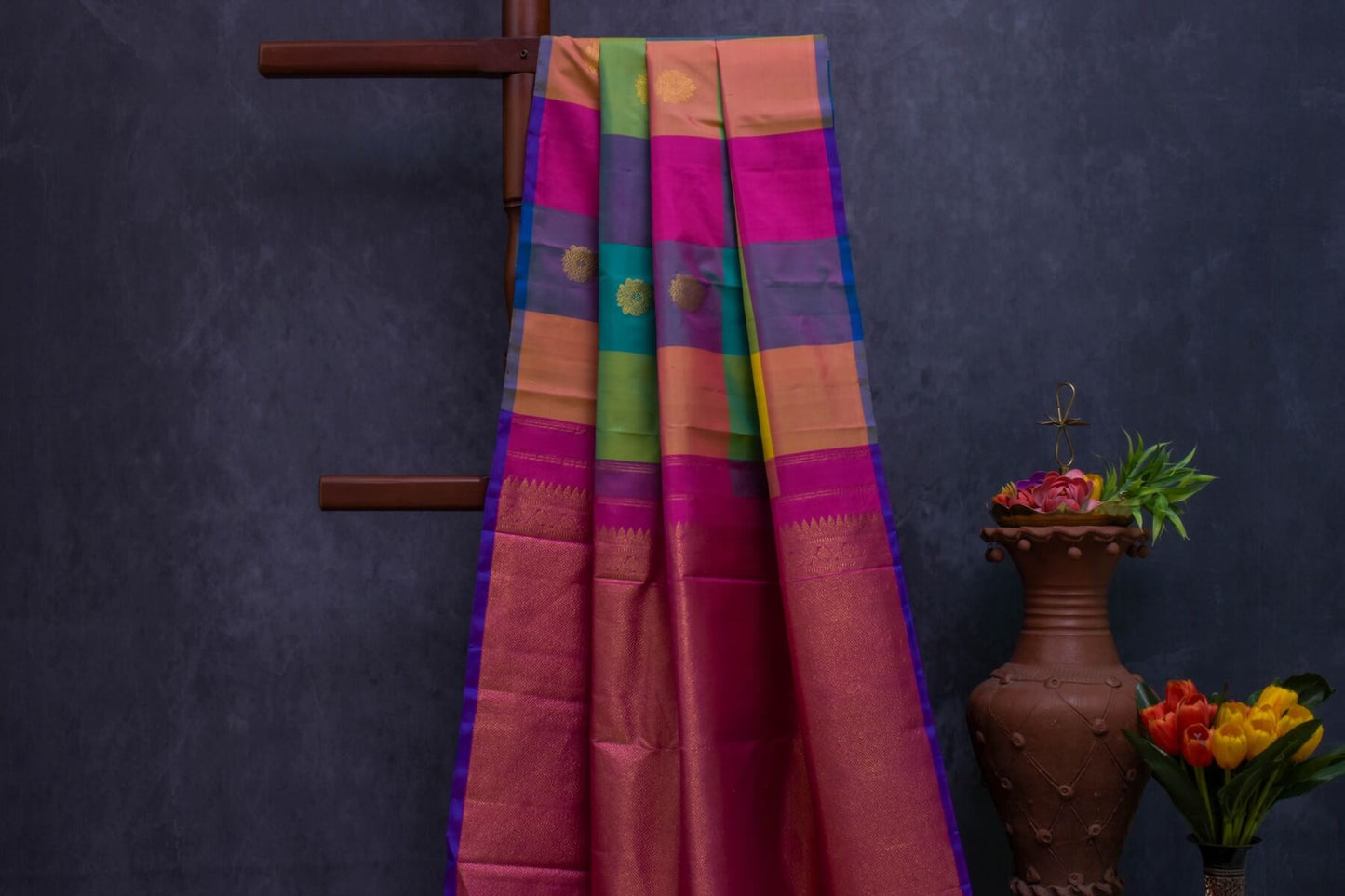 Kanjivaram Silk Saree SS4870