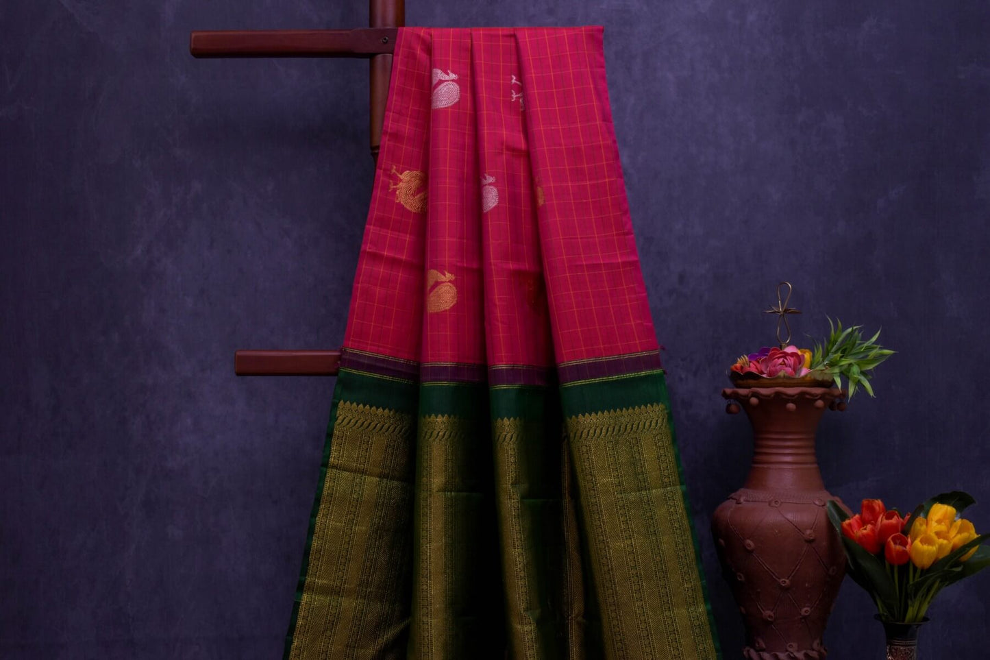 Kanjivaram Silk Saree SS4871