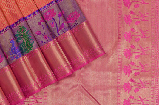 Kanjivaram silk saree SS4287