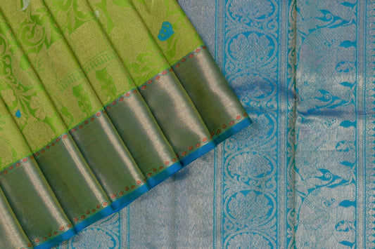 Kanjivaram silk saree SS4293