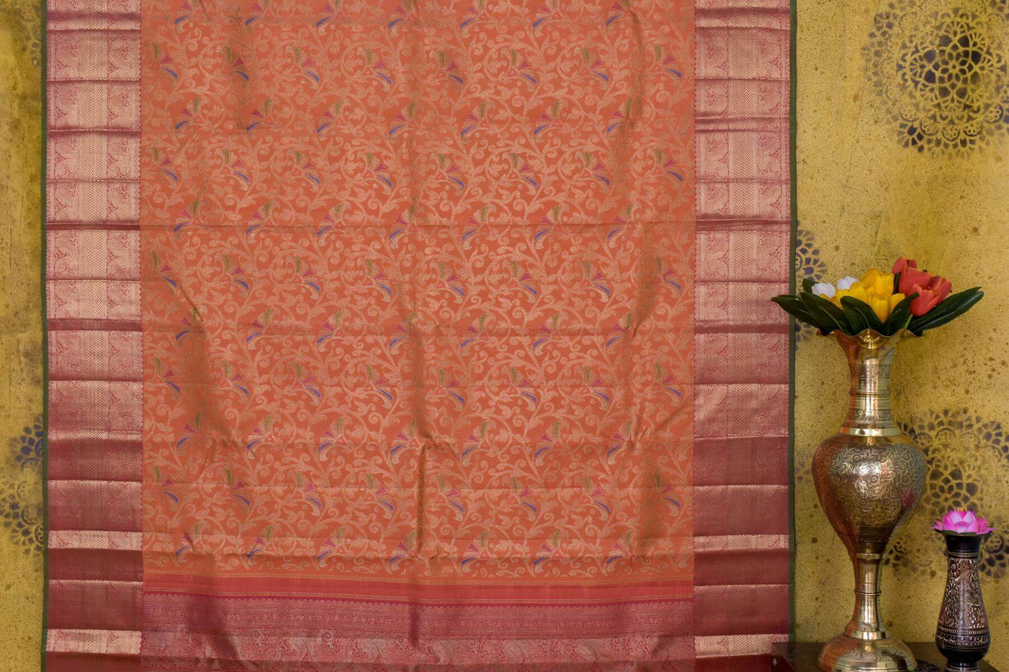 Kanjivaram silk saree SS4305