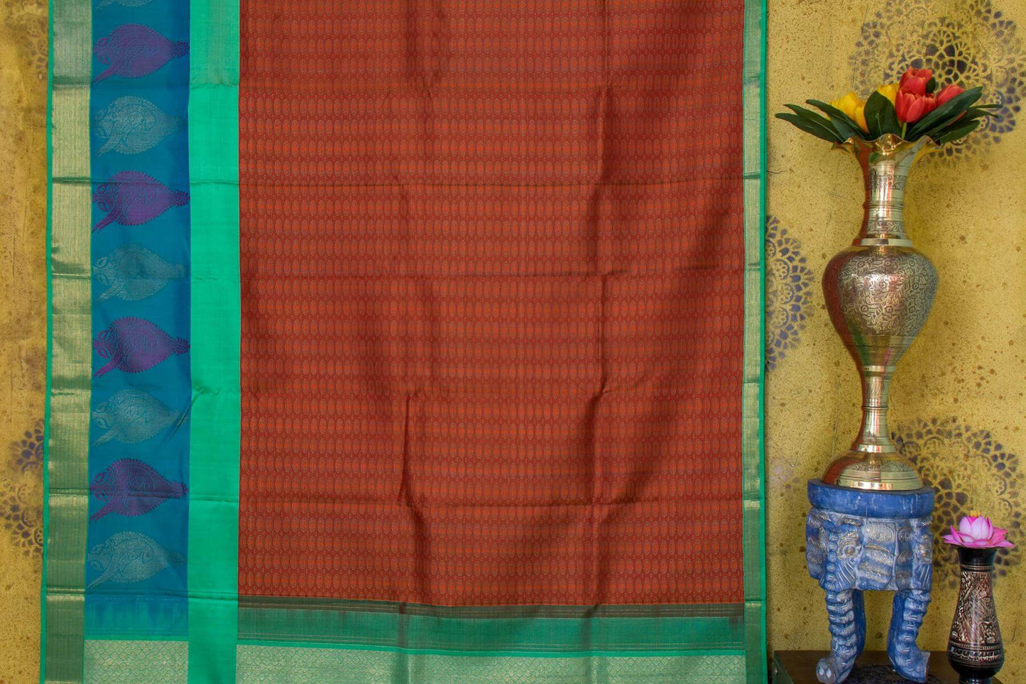 Kanjivaram silk saree SS4309