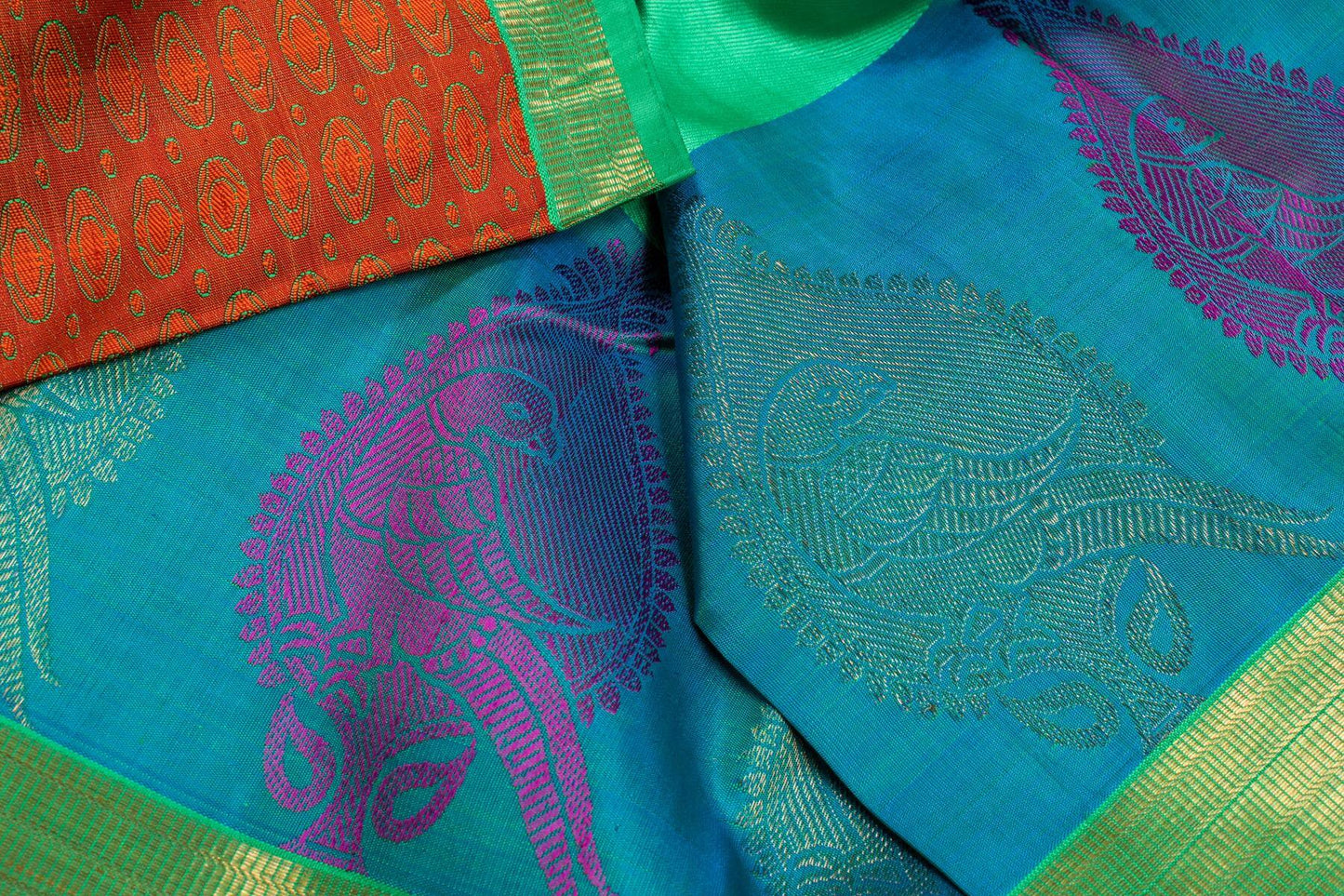 Kanjivaram silk saree SS4309