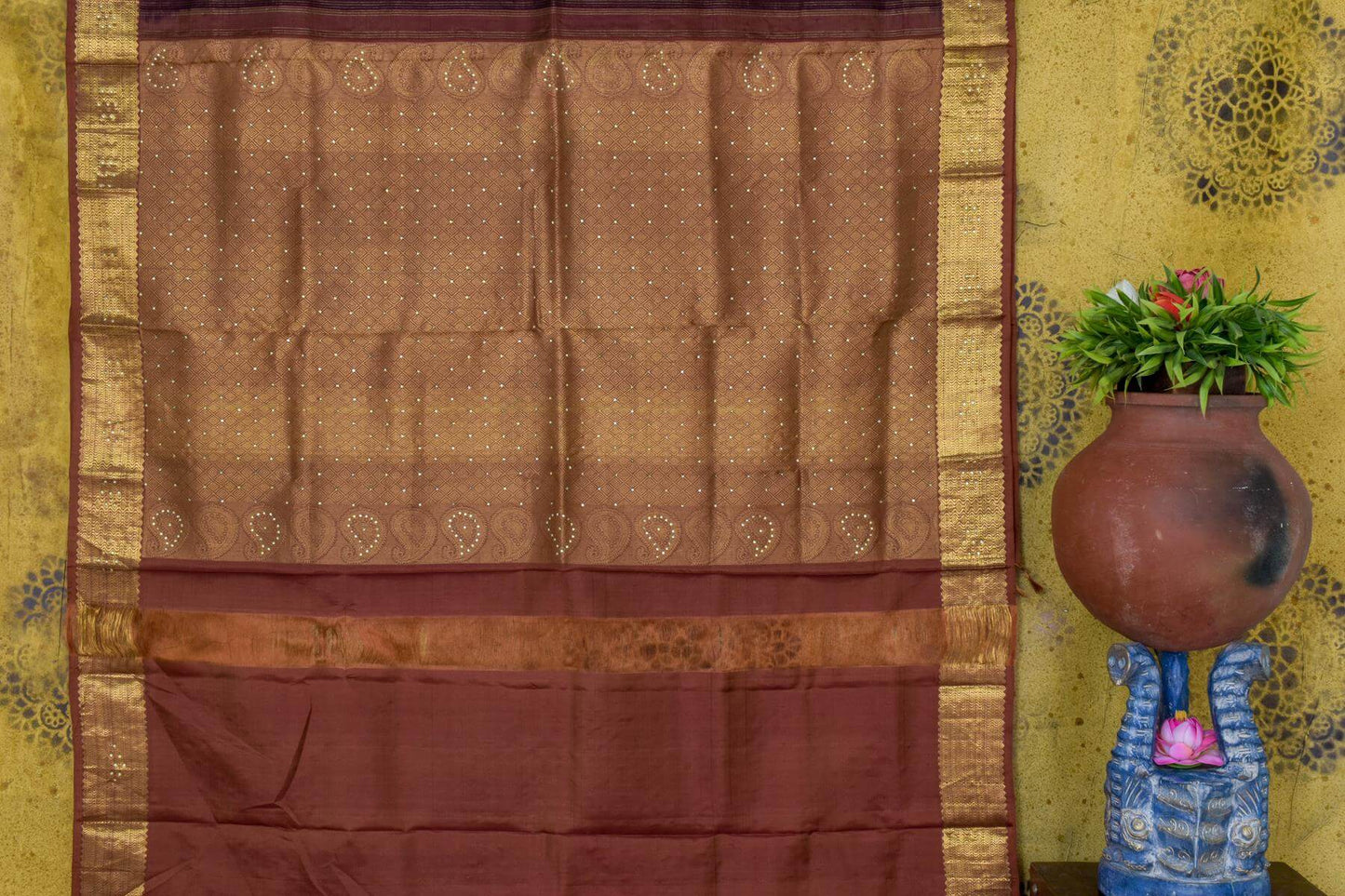 Kanjivaram silk saree SS4317