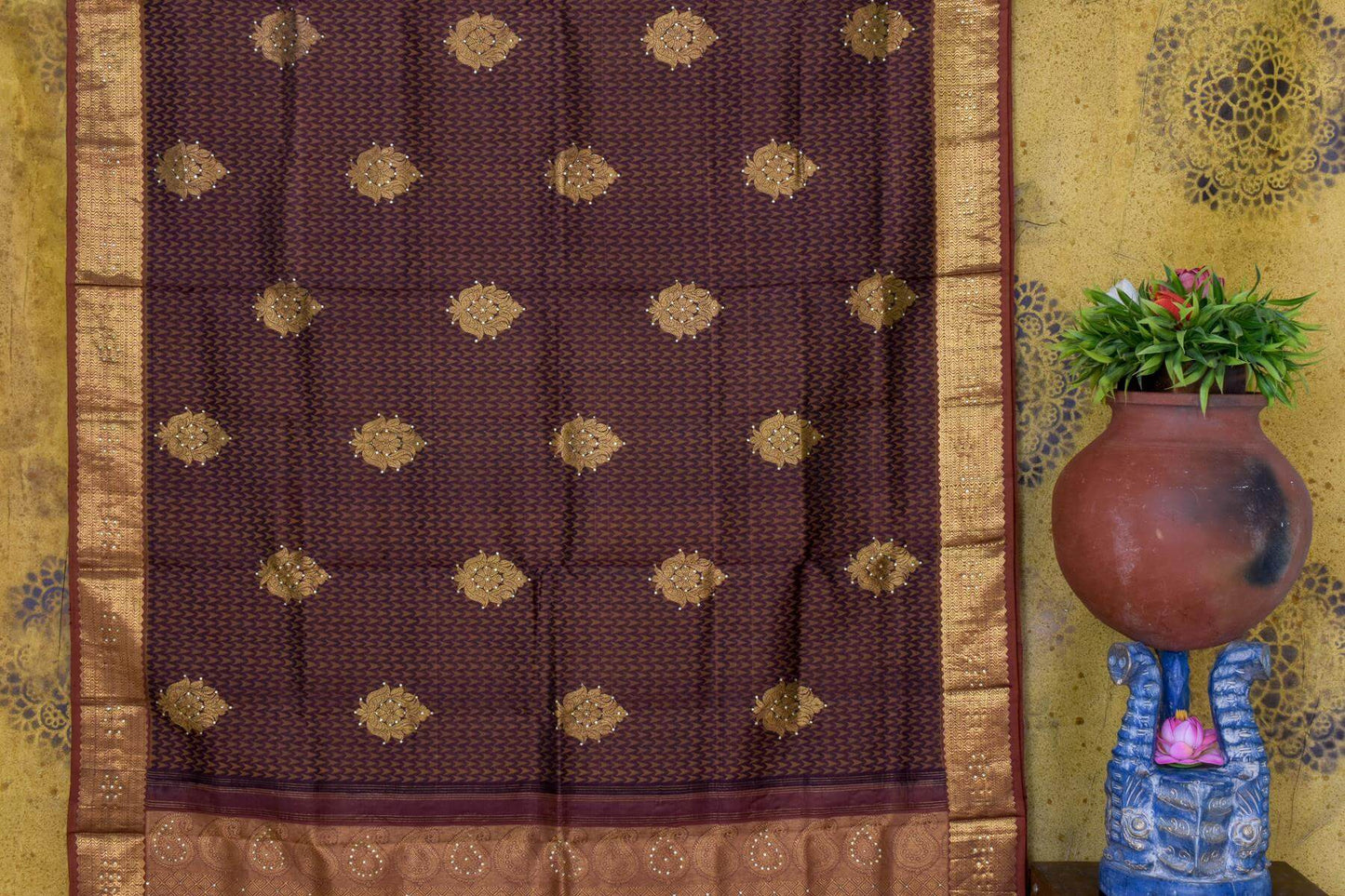 Kanjivaram silk saree SS4317