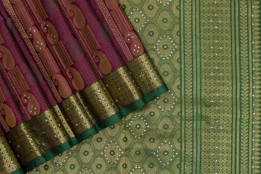 Kanjivaram silk saree SS4318