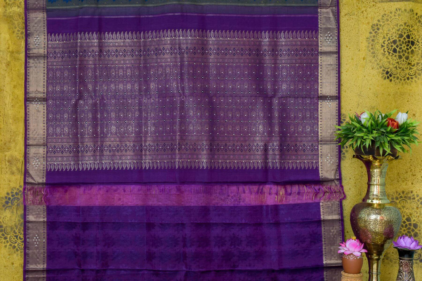 Kanjivaram silk saree SS4320