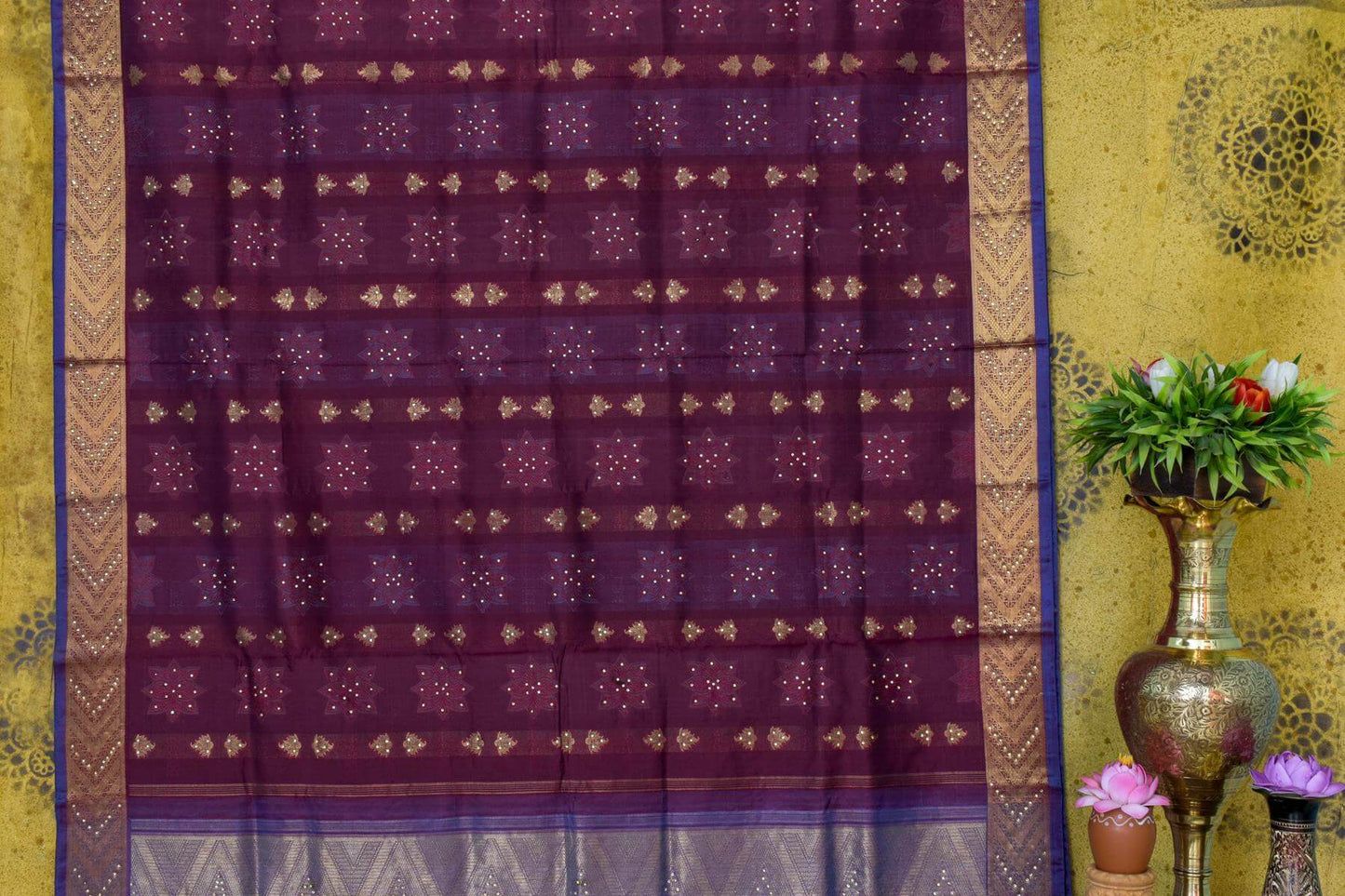 Kanjivaram silk saree SS4322